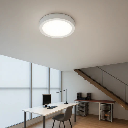 LED Surface Panel 20W | 20W Surface Lighting Panel – Round Black Body