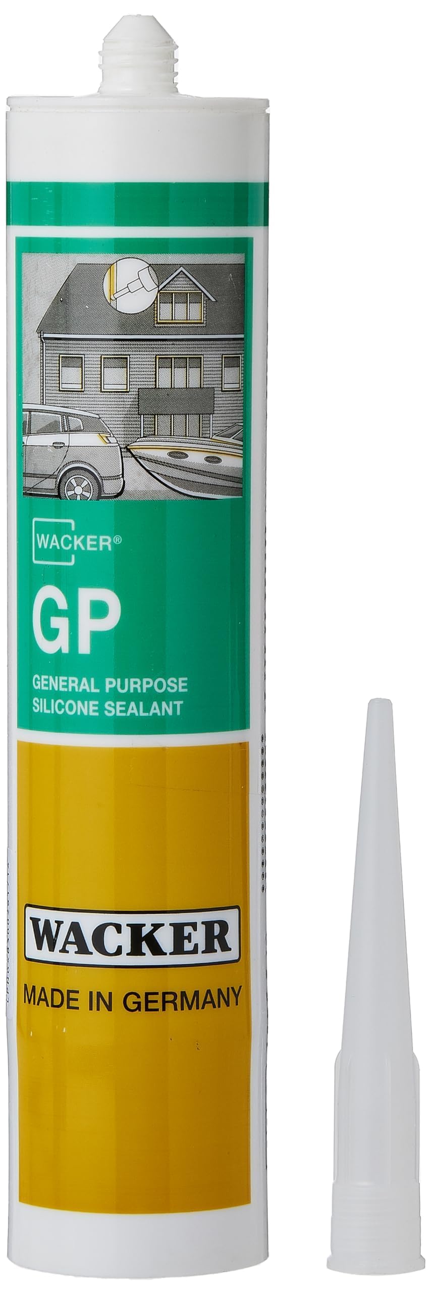 Silicone Sealant General Purpose GP Clear (280ml) | Black, White, Transparent, Beige