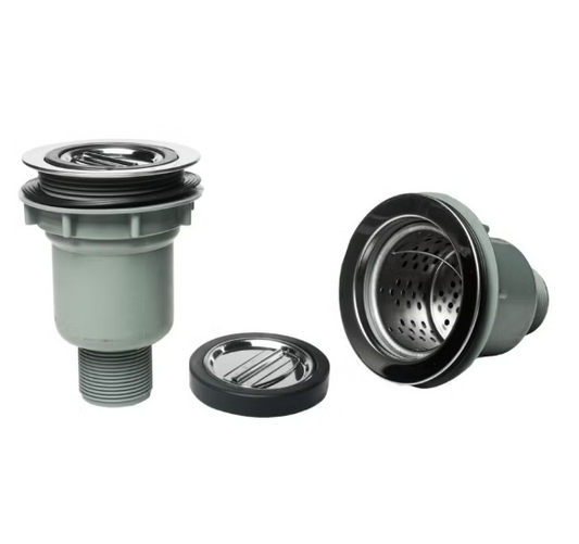 Double filter for single sink kitchen 1.5 Inch