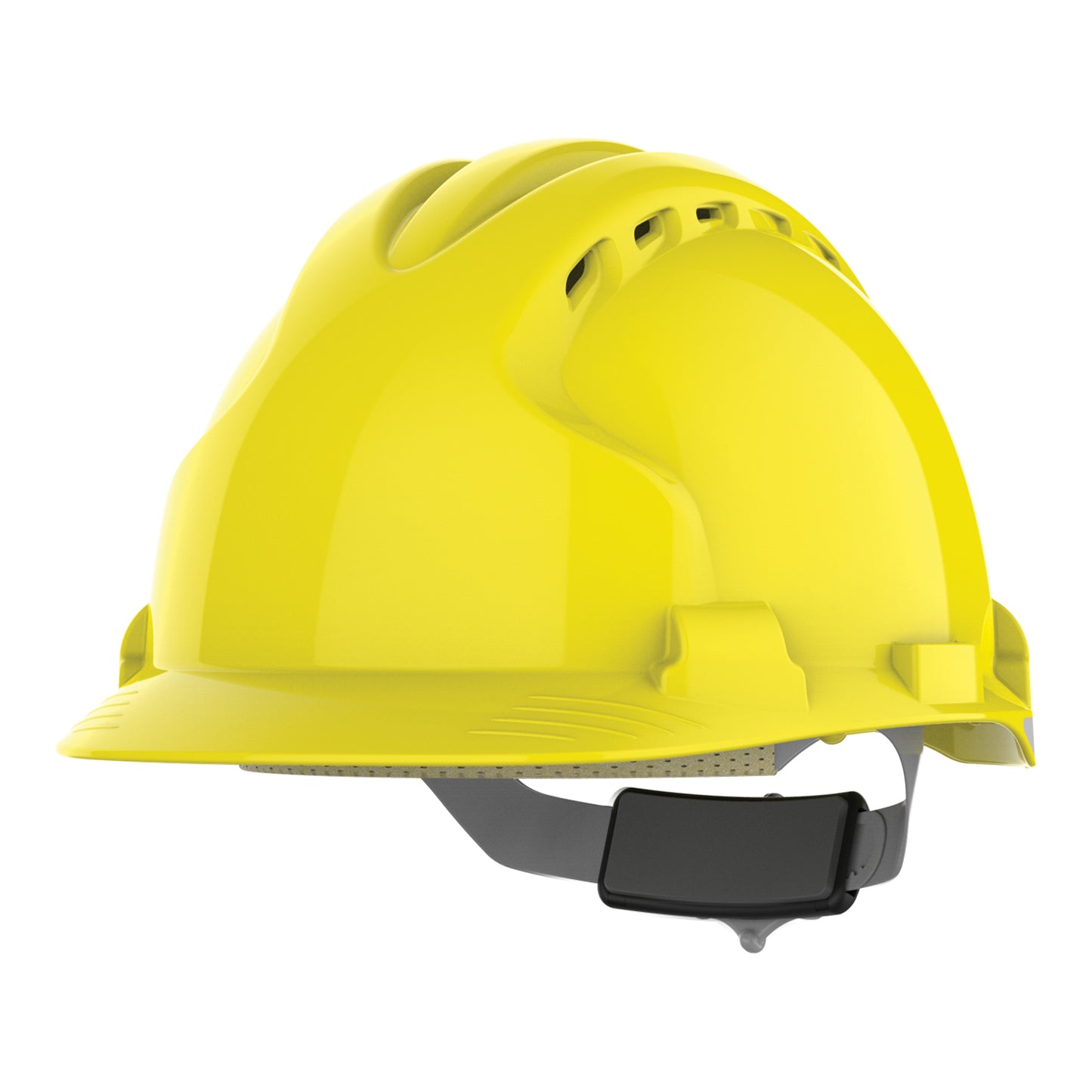 Safety Helmet heavy duty - Vented - Yellow