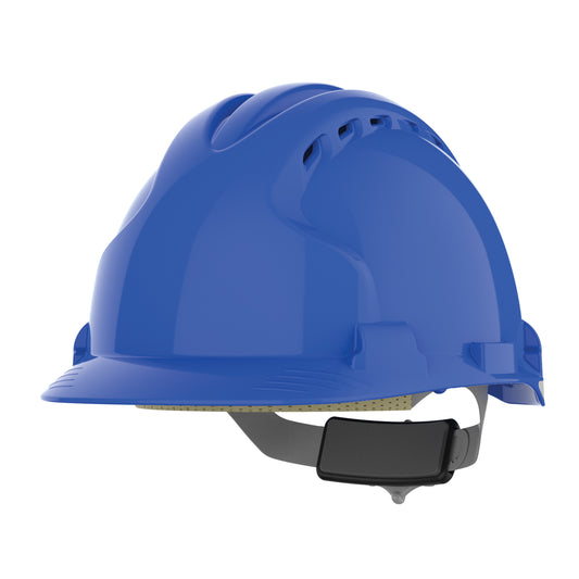 Safety Helmet heavy duty - Vented - Blue